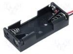Дъсжач за батерии 2хR03 BAT.H.SN-21 Container for 2 R3 batteries black or white BH-421A